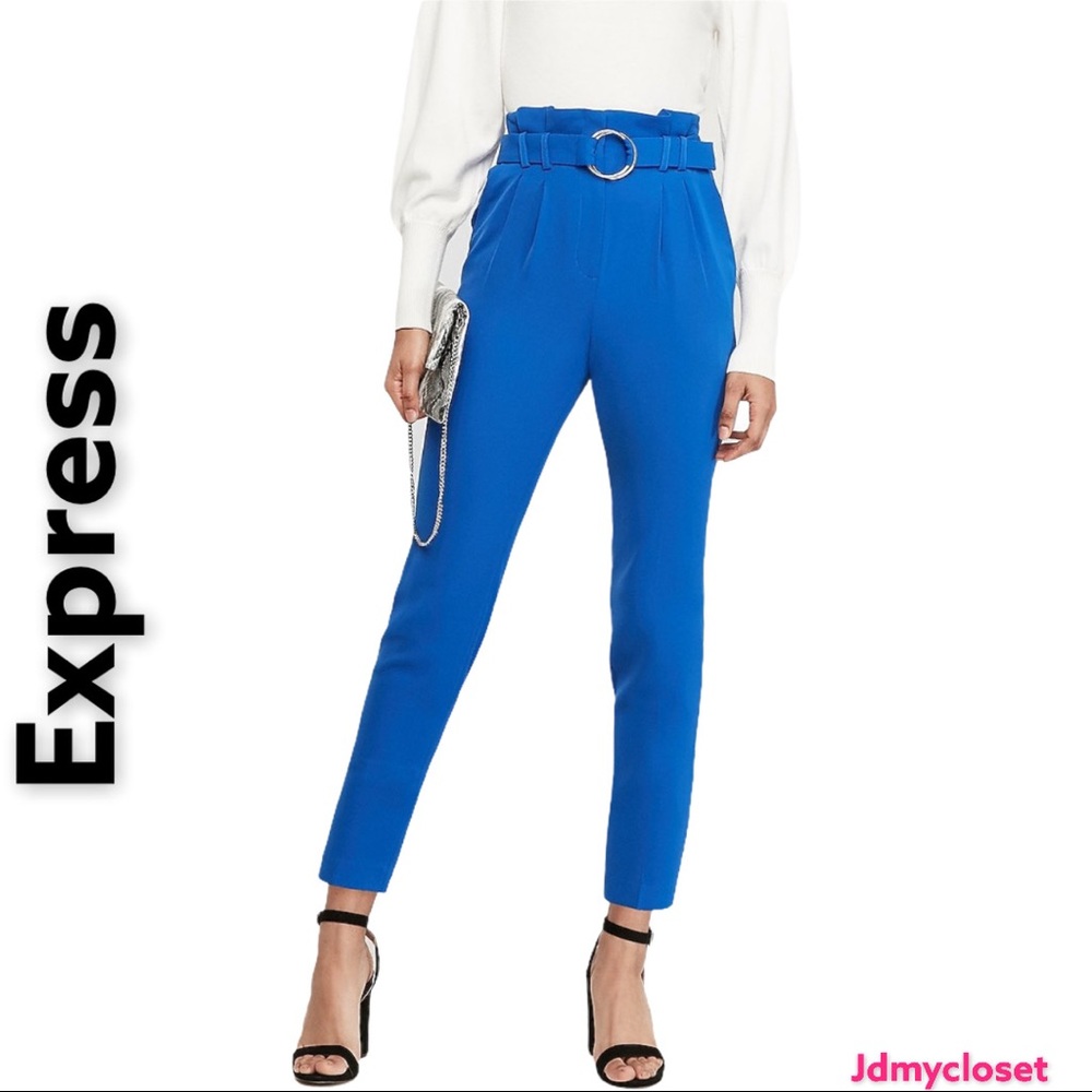 Express High Waisted Ankle Pant. Size 18S